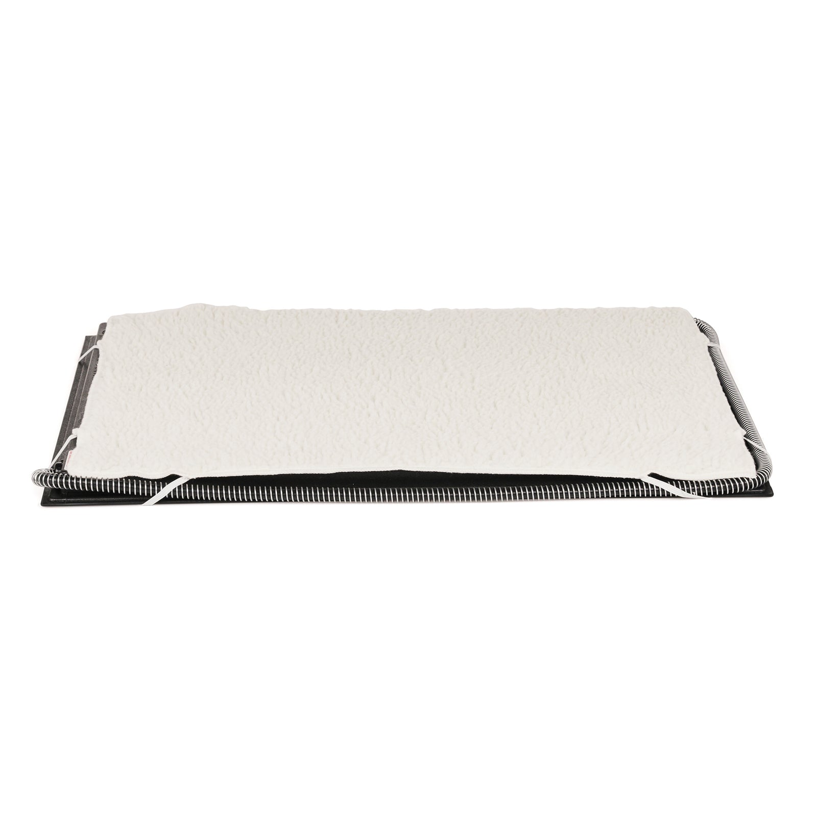 Farm Innovators HM-80M Medium Plastic Heated Pet Mat with Fleece Cover, 70 Watt - VMInnovations