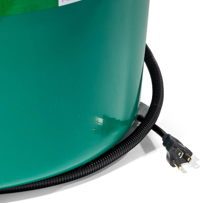 Farm Innovators 16 Gallon Plastic Heated Animal Water Bucket Tub, Green (2 Pack)