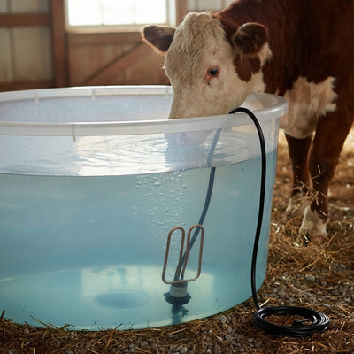 Farm Innovators UPH-15 Universal Livestock Water Tank 1500W Drain Plug De-Icer