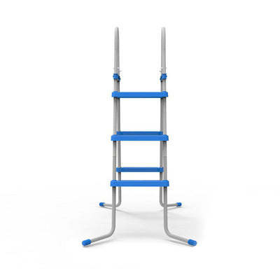 JLeisure 29R144 43" 3 Step Platform Outdoor Above Ground Swimming Pool Ladder