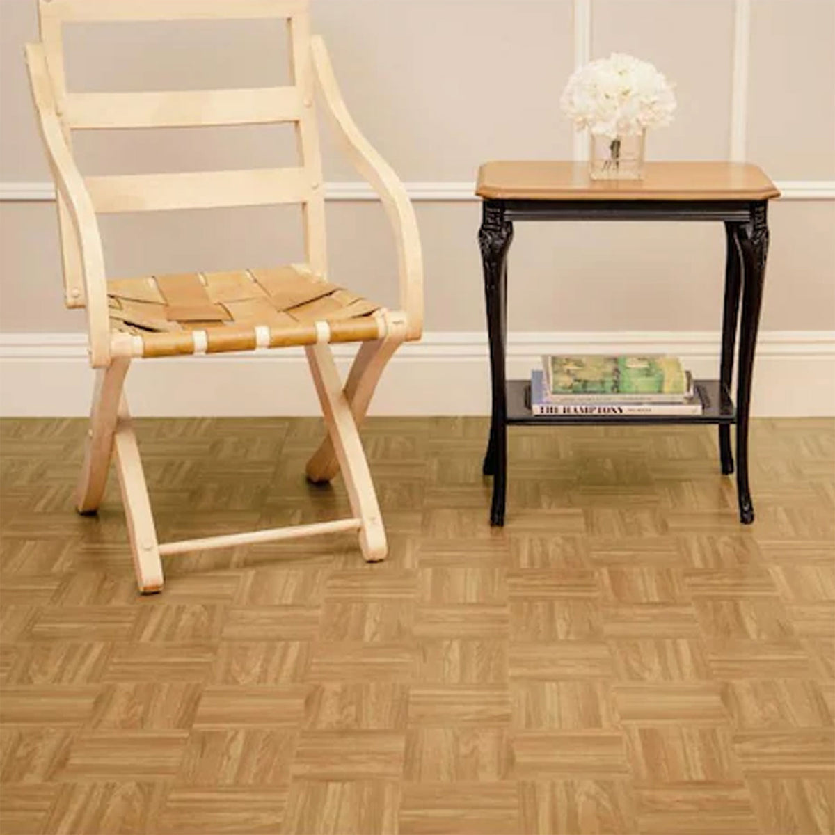 Achim Home Furnishings Nexus Peel & Stick Vinyl Floor Tile, Oak Parquet, 20pk - VMInnovations