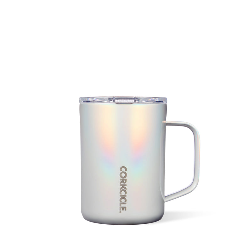 Corkcicle 16 Ounce Insulated Stainless Steel Coffee Mug, Prismatic (Open Box)