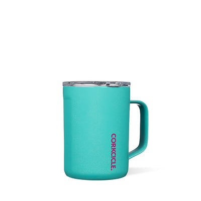 Corkcicle Sparkle 16 Oz Coffee Insulated Stainless Steel Mug, Mermaid (4 Pack)