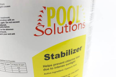 New Pool Solutions STABILIZER CYANURIC ACID SWIMMING POOL/SPA P17025DE 25-lbs