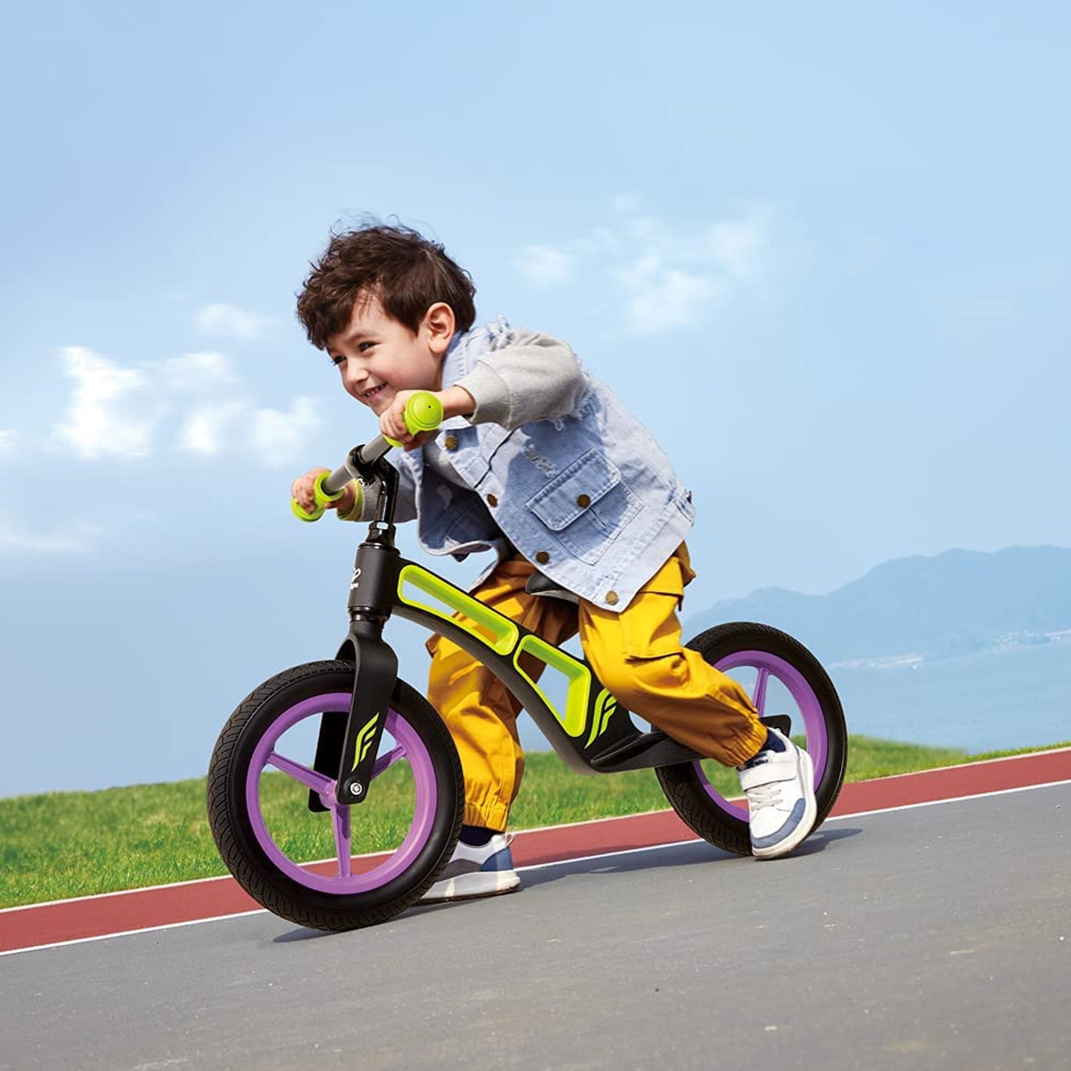 Hape New Explorer Balance Bike with Magnesium Frame, Ages 3 to 5, (Open Box) - VMInnovations