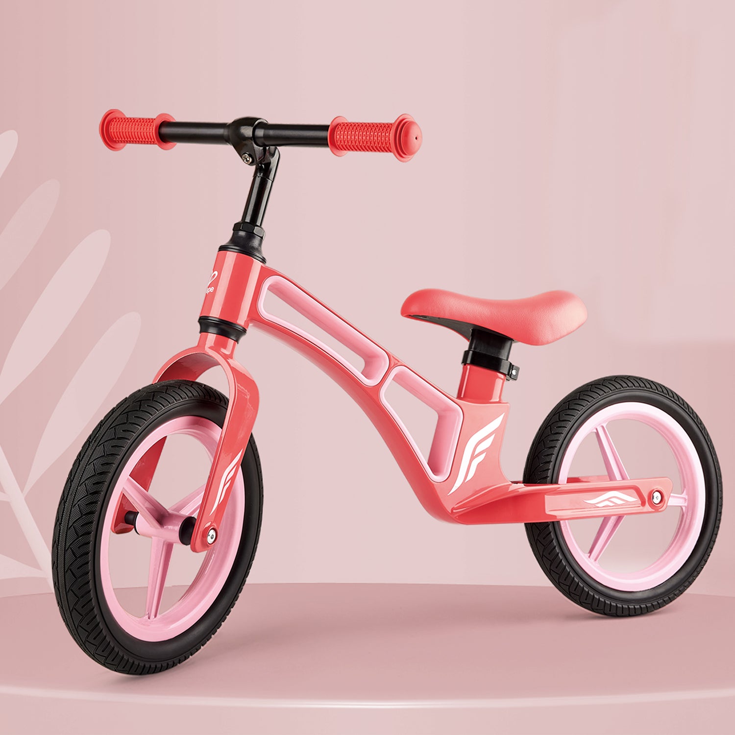Hape New Explorer Balance Bike with Magnesium Frame, Flamingo Pink (Open Box)