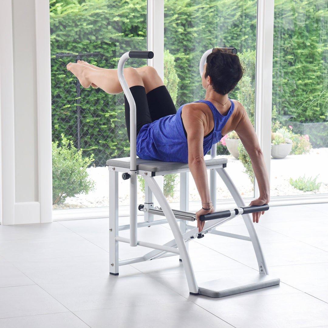 Stamina AeroPilates Precision Wunda Chair for Strengthening and Toning(Open Box) - VMInnovations