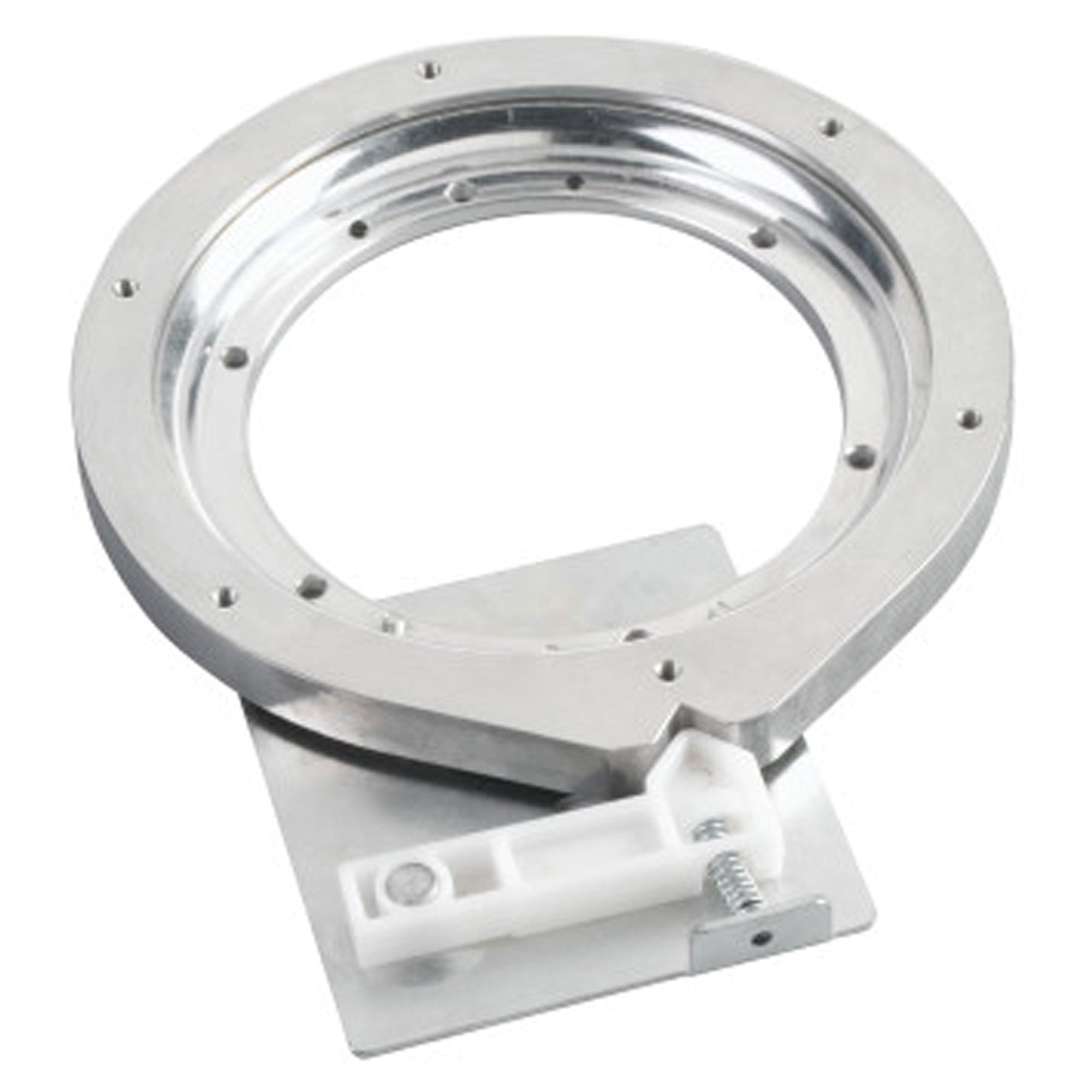 Rev-A-Shelf 28" Lazy Susan Kidney-Shaped 1-Shelf Swivel Bearings, 4WLS201-28-BS52
