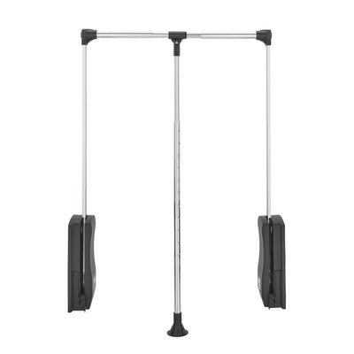 Rev-A-Shelf 21.5" - 26" Adjustable Pulldown Closet Rod, Chrome, CPDR-1826 - VMInnovations