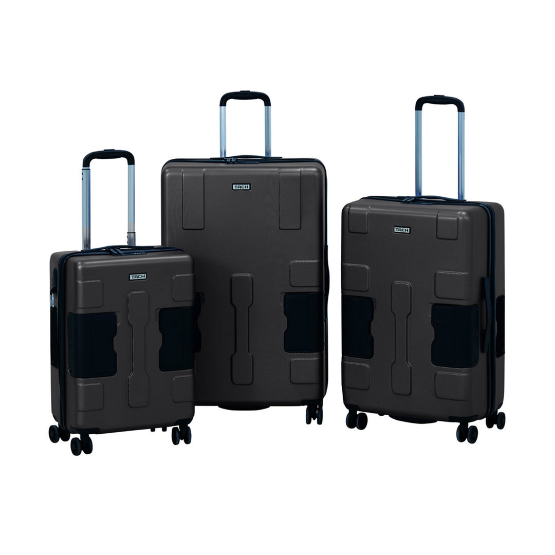 TACH V3 3 Piece Hard Shell Rolling Travel Suitcase Luggage Set w/ Wheels (Used) - VMInnovations