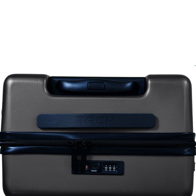 TACH V3 3 Piece Hard Shell Rolling Travel Luggage Set w/ Wheels, Black(Open Box) - VMInnovations