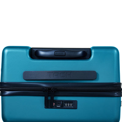 TACH V3 Hard Shell Rolling Suitcase Luggage Set w/ Wheels, Blue (Open Box)