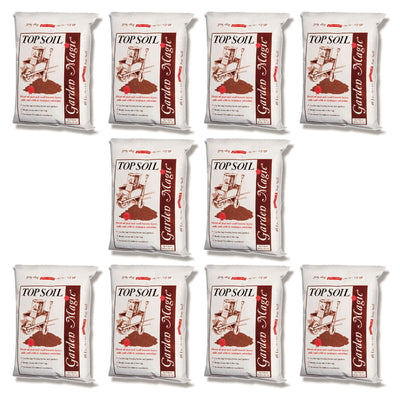 Michigan Peat Garden Magic Organic Planting Potting Soil, 40 Pound Bag (10 Pack)