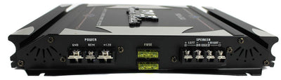 Pyle PLA2200 Bridgeable 2 Channel 1400 Watt Car Audio Mosfet Amplifier (2 Pack)