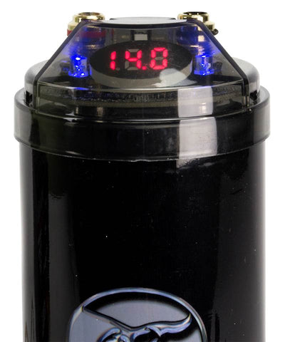 NEW! BULLZ AUDIO 6600W 12V BCAP6.6 Car Digital Power Farad Capacitor | BCAP6.6