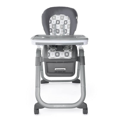 Ingenuity SmartServe 4 in 1 Full Size Baby Toddler High Chair Booster, Clayton - VMInnovations
