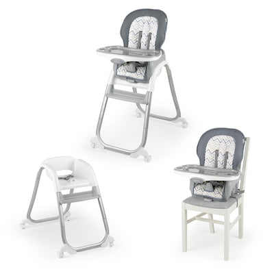 Ingenuity Trio Elite 3 in 1 Full Size Baby Toddler High Chair Booster (Used)