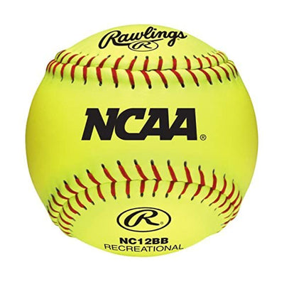 Rawlings 5 Gallon Sporting Goods Softball Bucket with 18 Cork Center Softballs