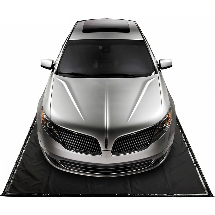 AutoFloorGuard 7.75 Foot by 18 Foot Compact Size Debris Containment Mat (Used) - VMInnovations