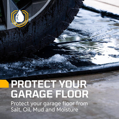 AutoFloorGuard 7.75 Foot by 18 Foot Compact Size Debris Containment Mat (Used) - VMInnovations
