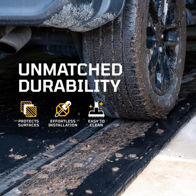AutoFloorGuard 7.75 Foot by 18 Foot Compact Size Debris Containment Mat (Used) - VMInnovations