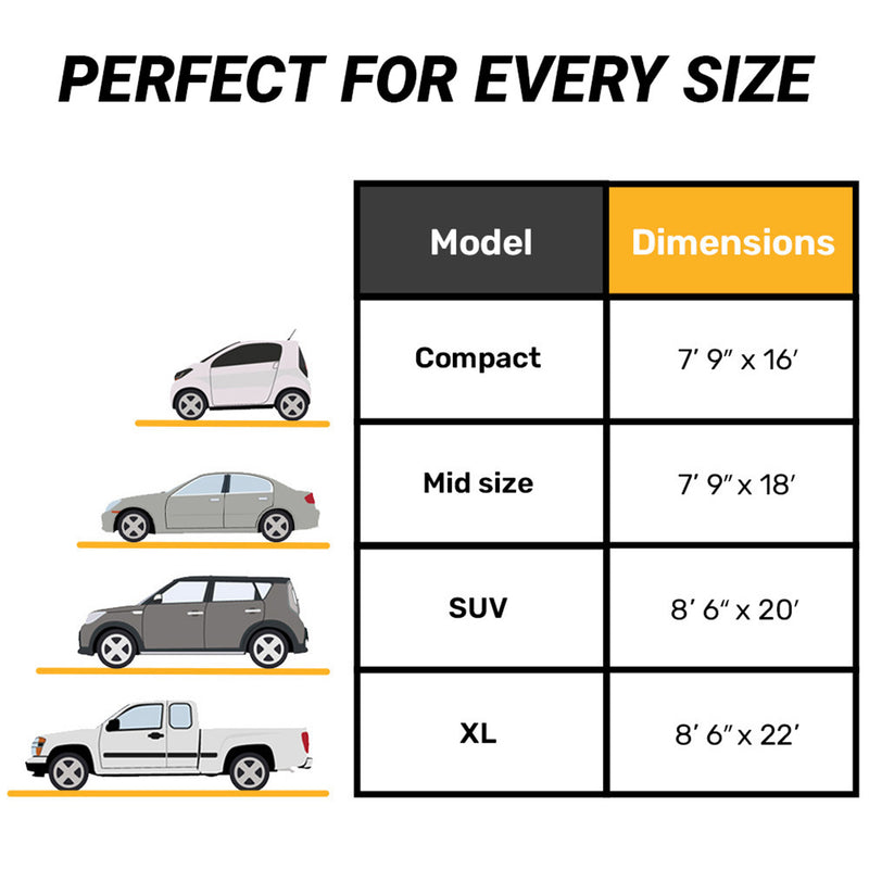 AutoFloorGuard 8.5 Foot by 20 Foot SUV and Truck Size Containment Mat (Used)