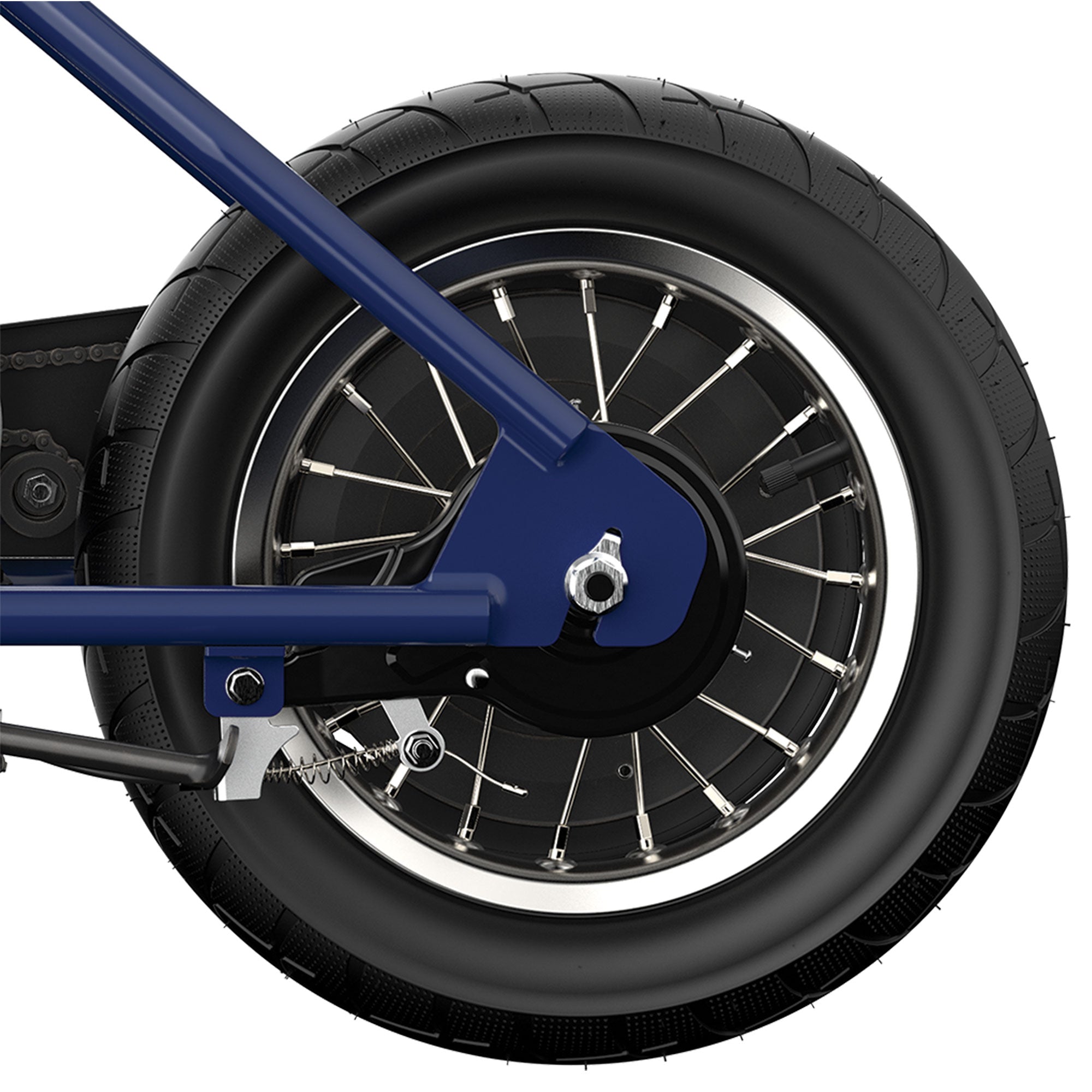 Razor 12 Electric Retro Minibike w/250W Motor & 24V Battery, Dark Blue (Used) - VMInnovations