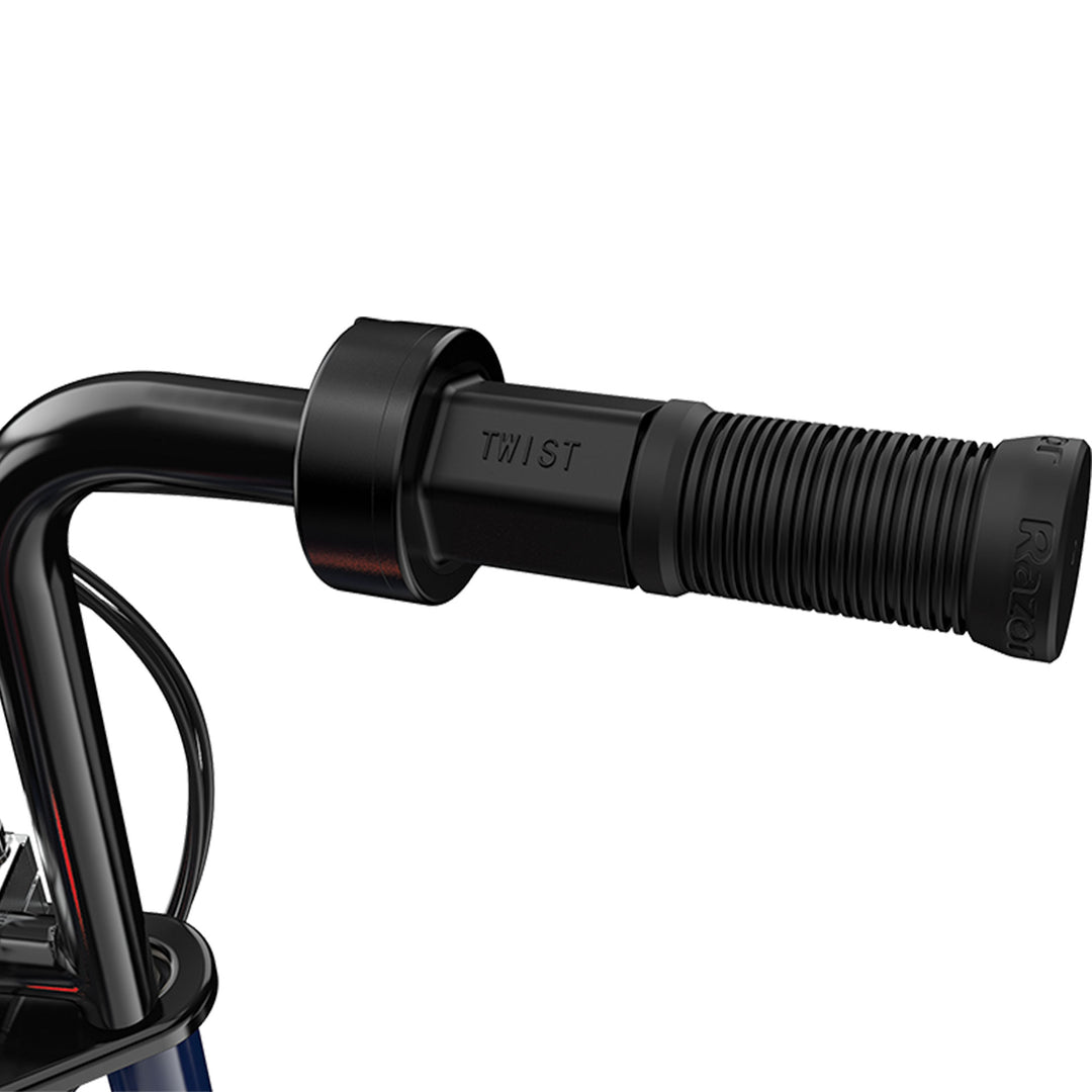 Razor 12 Electric Retro Minibike w/250W Motor & 24V Battery, Dark Blue(Open Box) - VMInnovations