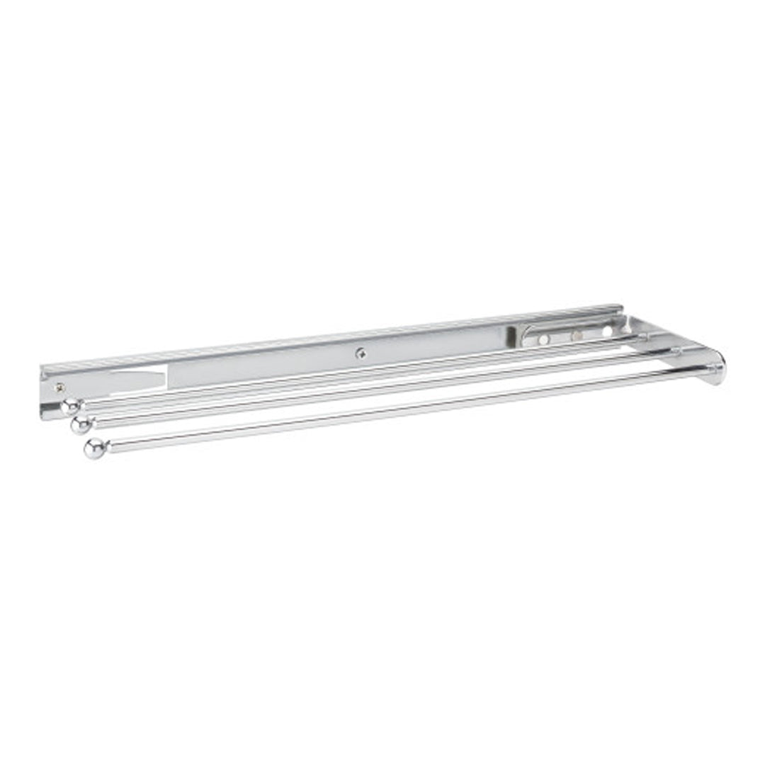 Rev-A-Shelf Pullout Dish Towel Bar Under Kitchen Cabinet 3 Prong, White 563-47 C