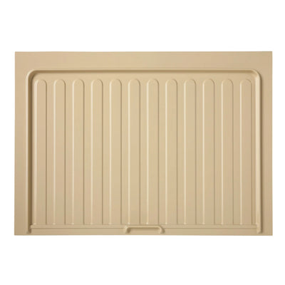Rev-A-Shelf Under Sink Base Drip Tray Cabinet Accessory, Almond, SBVDT-2124-A-1 - VMInnovations