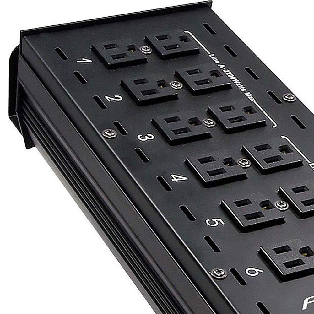 Chauvet DJ Pro D6 6-Channel DMX-512 Dual 20A Dimmer Switch Relay Pack (2 Pack)