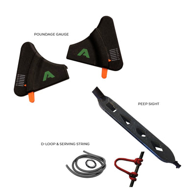 Morrell Targets Family Bow Kit with Adjustable/Recordable Settings, Left Handed