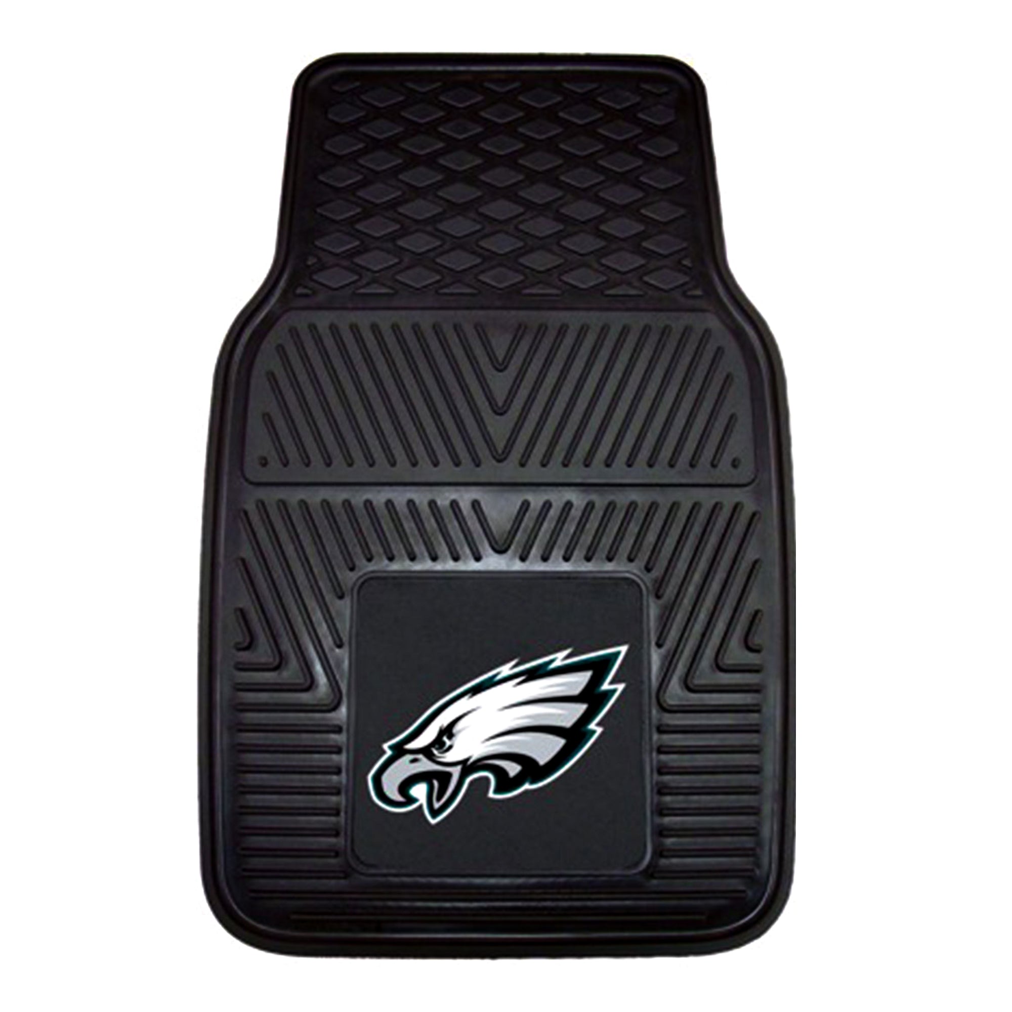 Fanmats 27x17" Vinyl Front Car Floor Mat 2 Piece Set, NFL Eagles (Open Box) - VMInnovations