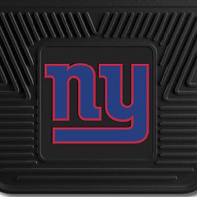 Fanmats 27x17 Inch Vinyl Front Car Floor Mat 2 Piece Set, NFL New York Giants - VMInnovations