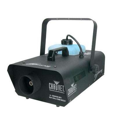 (2) CHAUVET LED Mini Strobe Lights + Hurricane H1300 Smoke Fog Machine w/ Remote