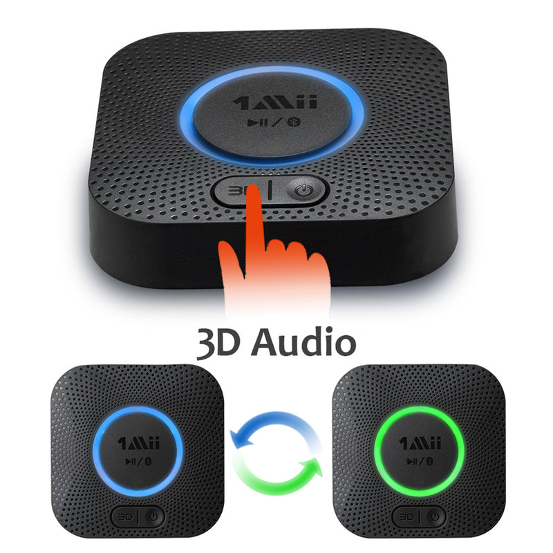1Mii B06 Plus Upgraded Bluetooth 5.0 Receiver HiFi Audio Adapter (Used)