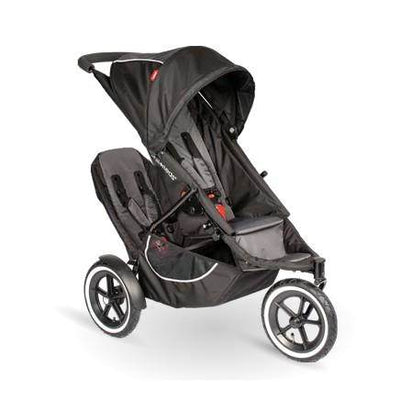 PHIL & TEDS Classic Buggy Double Kit Seat - Black