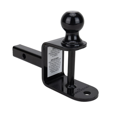 Camco Black Boar 66024 ATV UTV Multi Hitch 2 Inch Ball Mount, 1 1/4 Inch Shank