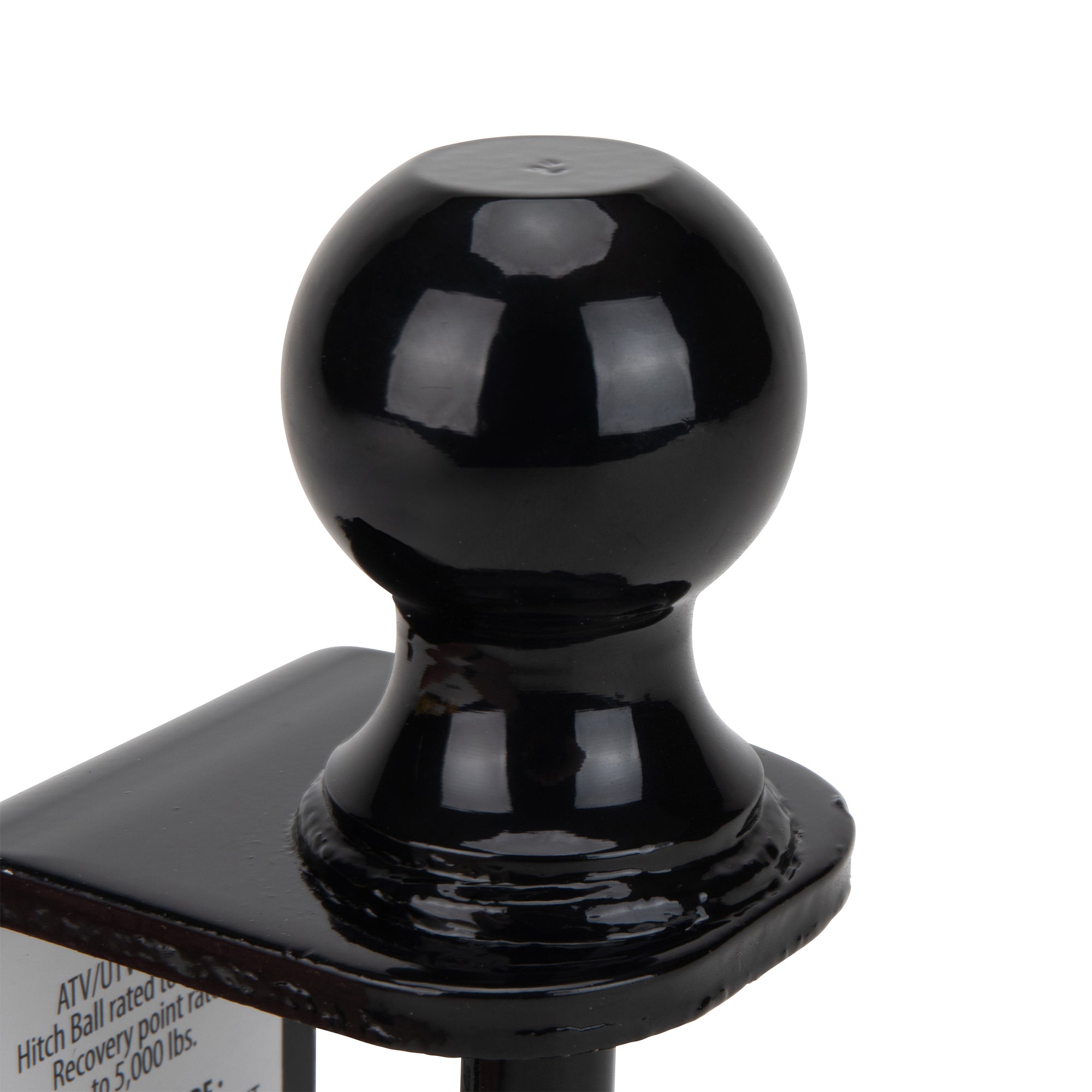 Camco Black Boar 66024 ATV UTV Multi Hitch 2 Inch Ball Mount, 1 1/4 Inch Shank