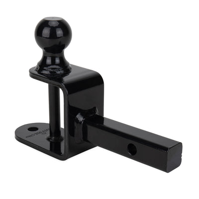 Camco Black Boar 66024 ATV UTV Multi Hitch 2 Inch Ball Mount, 1 1/4 Inch Shank