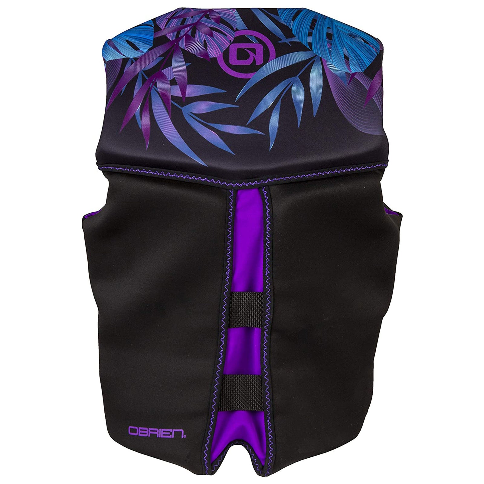 OBrien BioLite Series Womens Flex V Back Neoprene Life Vest, Size Large, Purple - VMInnovations