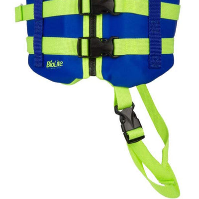 O'Brien Traditional Neoprene Life Jacket for Small Children 33-55 Pounds, Blue