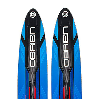 O'Brien Watersports Adult 68 inches Performer Combo Water Skis, Blue and Black