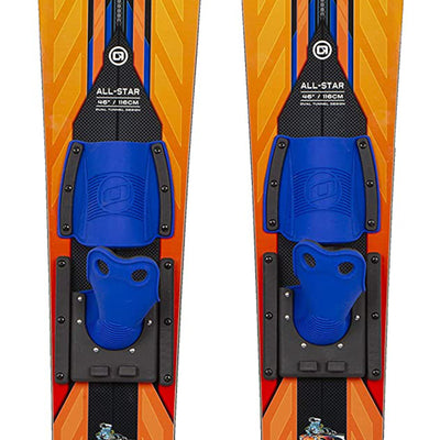 O'Brien Watersports Kids All Star 46 Inch Trainer Performer Combo Water Skis