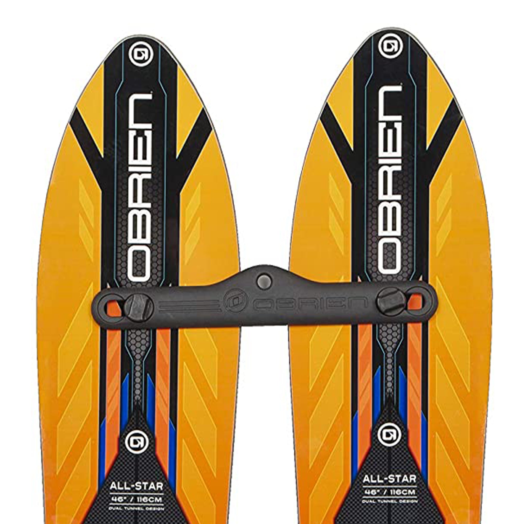 O'Brien Watersports Kids All Star 46" Trainer Performer Water Skis (Open Box) - VMInnovations