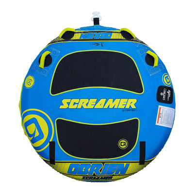 O'Brien Oval Shock Ball Towable Rope Float and Screamer Inflatable Boating Tube
