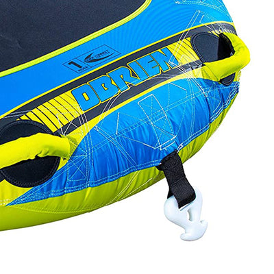 O'Brien Oval Shock Ball Towable Rope Float and Screamer Inflatable Boating Tube