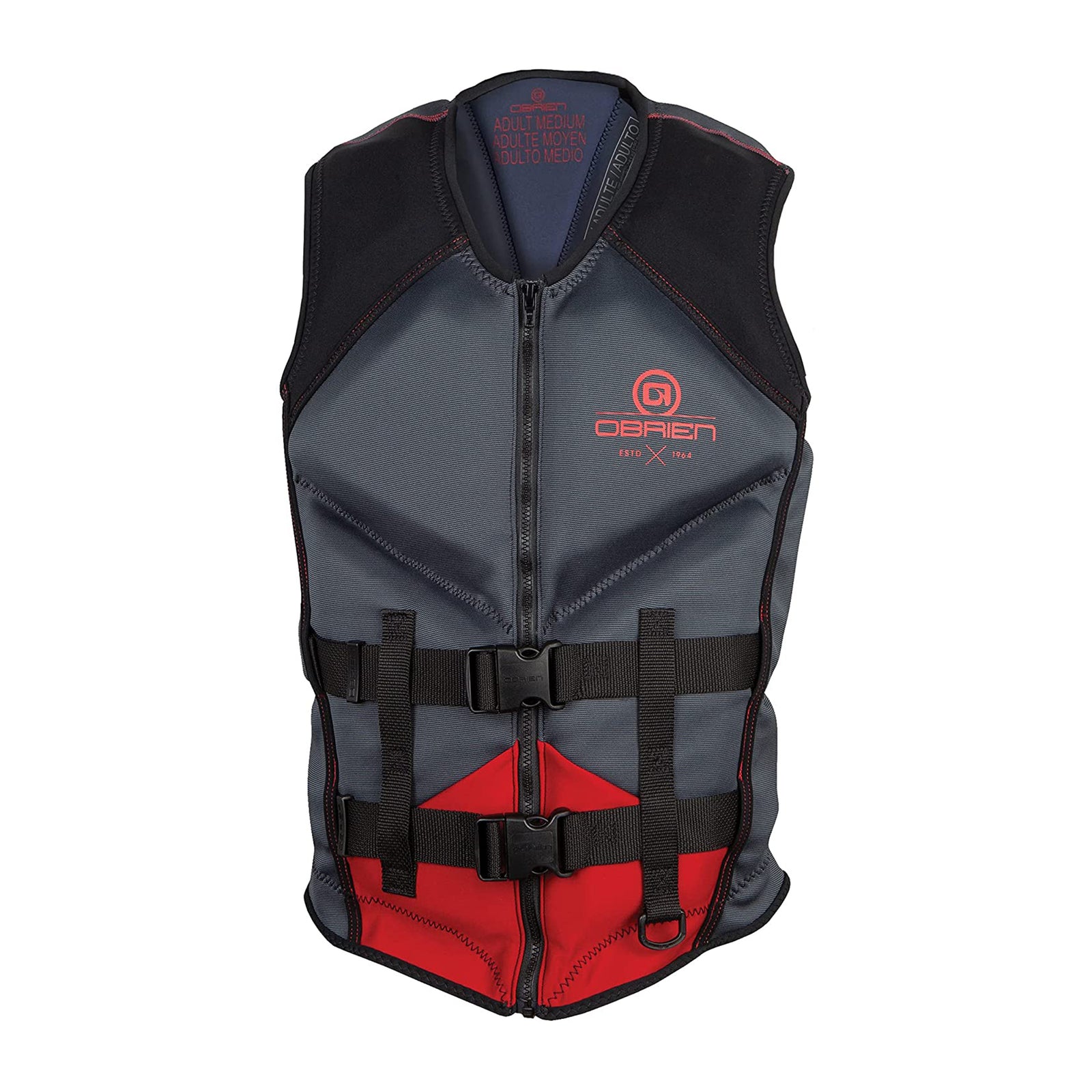 O'Brien Men's Recon Flex Fit Neoprene CGA Life Jacket, Size Large, (Open Box) - VMInnovations