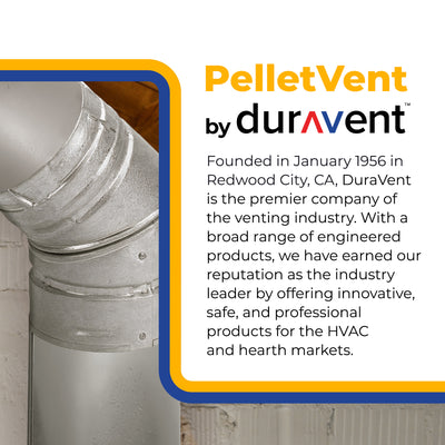DuraVent 3PVL-E45 PelletVent Stainless Steel 45 Degree Elbow Stove Pipe (Used) - VMInnovations