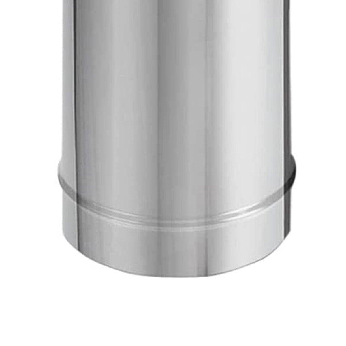 DuraVent DuraBlack Stainless Steel Single Wall Stove Pipe, 48x6 Inch (Open Box)